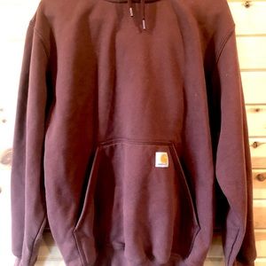 Heavy weight Carhartt original fit size medium hooded sweatshirt